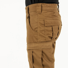 Брюки мужские с карманами и утяжками под коленом, демисезонные, цвет койот, 58 - изображение 5