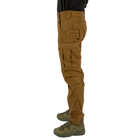 Брюки мужские с карманами и утяжками под коленом, демисезонные, цвет койот, 56 - изображение 3