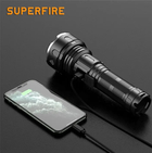 Ліхтар ручний акумуляторний SuperFire R3-P90 2000 Lumen IP64 (6956362941366) - зображення 6