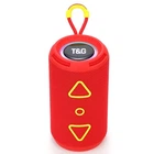 Bluetooth-колонка TG656, с RGB ПОДСВЕТКОЙ, speakerphone, радио, red