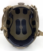 Страйкбольный шлем Future Assault Helmet без отверстий Олива (Airsoft / Страйкбол) - изображение 4