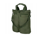 Сумка рюкзак тактична для шолома та спорядження Mil-Tec Helmet Bag 2 в 1 оливкова 13824001- - зображення 1