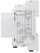 Licznik energii elektrycznej Shelly "Pro 3EM-400A" Wi-Fi 3 x 400 A faz z funkcją pomiaru (3800235268117) - obraz 3