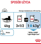 Mokra karma Royal Canin Light Weight Care Loaf Pasztet dla dorosłych kotów z nadwagą 12 x 85 g (9003579012543) - obraz 5
