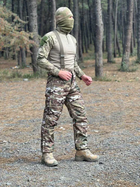 Тактический костюм зимний softshell Мультикам M - изображение 8