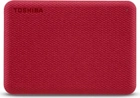 Жорсткий диск Toshiba 2.5 2ТБ Canvio Advance USB 3.2 Червоний (HDTCA20ER3AA) - зображення 3