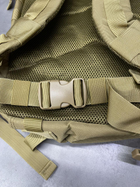 Военный рюкзак 45 л. Койот, Yakeda, тактический рюкзак для военных, армейский рюкзак для солдат - изображение 6