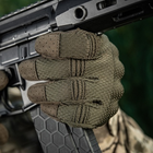 Тактичні рукавиці повнопалі із захистом Олива S - изображение 11