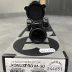 Оптичний приціл KONUS KONUSPRO M-30 1-4x24 IR, сітка Circle Dot з підсвічуванням - зображення 3