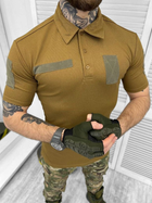 Тактическая футболка polo Койот XL - изображение 1