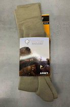 Термошкарпетки армійські, високі, утеплені Wolftrap, розмір 40-44, колір Хакі, теплі шкарпетки для військових - зображення 3
