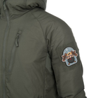 Куртка Helikon-Tex Wolfhound Hoodie® Climashield® Apex Alpha Green L - зображення 5