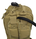Рюкзак тактический военный Camo Military Gear Drome 9.5л песочный - изображение 2
