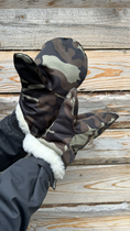 Теплые камуфляжные рукавицы Легит 02 - изображение 1
