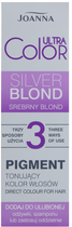 Toner do włosów Joanna Ultra Color Pigment Srebrny Blond 100 ml (5901018019624) - obraz 1