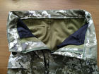 Штани чоловічі утеплені на флісі, тканина софтшелл піксель, подвійні коліна, 54 - зображення 7