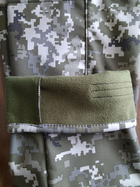 Штани чоловічі утеплені на флісі, тканина софтшелл піксель, подвійні коліна, 54 - зображення 8