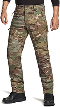 Зимові чоловічі штани флісові тактичні військові камуфляж ВСУ мультикам CQR Soft Shell, 7884565488-XL-36/34 - зображення 6
