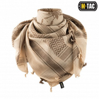 Чоловіча хустка шемаг, тактичний шарф арафатка зсу бавовна M-Tac Spartan колір Хакі койот Khaki/Coyote, 40904405 - зображення 1