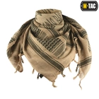 Тактична арафатка зсу шарф шемаг бавовняний із тризубом M-Tac, чоловіча хустка на шию куфія, колір Coyote/black, 40905004 - зображення 6