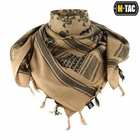 Арафатка зсу хлопок койот, тактический шарф платок шемаг с черепами M-TAC Pirate Skull Coyote/Black, куфия, 40903004 - изображение 1