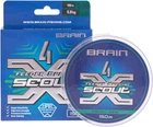 Шнур Brain Scout 4х 150 м 0.100 мм 5.8 кг Зеленый (18585480)