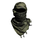 Арафатка шарф-шемаг Хлопок 110x110см Mil-Tec Универсальный олива M-T - изображение 1