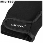 Перчатки тактические Mil-Tec Неопреновые XL Черные M-T - изображение 3