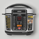 Мультиварка 900 Вт. ROTEX REPC73-B скороварка 17 программ.