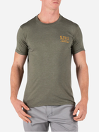 Футболка тактическая 5.11 Tactical EMEA GOOD FIGHT Short Sleeve TEE 76288-225 2XL Military Green (2000980634194)