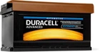 Батарея акумуляторна Duracell Advanced 12В 80Ач 700А(EN) R+(DA80) пр-во DURACELL
