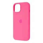 Чехол силиконовый Elegant Premium Stylish Case Silicone Case Full для Apple iPhone 15 (6.1") Bright Pink