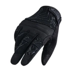 Перчатки полнопалые с защитой на липучке FQTACMI005 Черный L (Kali) AI351 - изображение 3