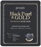 Маска для обличчя Petitfee Black Pearl & Gold Hydrogel Mask Pack 32 г (8809508850207) - зображення 1