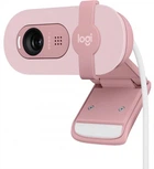 Веб-камера Logitech Brio 100 Rose (960-001623) Рожевий