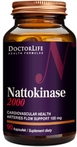 Харчова добавка Doctor Life Nattokinase 2000 100 мг 90 капсул (5903317644002) - зображення 1