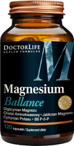 Suplement diety Doctor Life Magnesium Ballance cytrynian i jabłczan magnezu 240 mg 120 kapsułek (5906874819944) - obraz 1