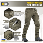 M-Tac штани Aggressor Gen ІІ Flex Dark Olive 42/32 - зображення 3