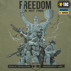 M-Tac футболка Freedom Light Olive L - зображення 5