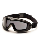 Тактические очки с уплотнителем Pyramex i-Force Slim Anti-Fog Черные защитные для стрельбы военные 0 - изображение 2