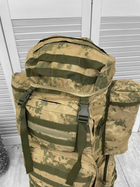 Тактичний великий армійський рюкзак 100+10 літрів 2-0! - изображение 3