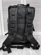 Тактический штурмовой рюкзак black U.S.A 45 LUX ml847 - изображение 4