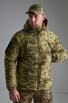 Зимова тактична куртка Level 7 "Легкий Щит Піксель MM14" L - зображення 8