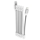 Дата кабель HOCO U103 Magnetic Absorption USB to Lightning (1m) (White) (178391)