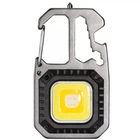 Аккумуляторный LED фонарик W5138 + Type-C (7 режимов, карабин, отвертки) Черный