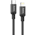 Дата кабель HOCO X14 Double Speed Type-C to Lightning Cable (1m) (Black) (156635)