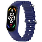 Ремінець Ocean Band для Xiaomi Mi Band 7/6/5/4/3 (Синій / Blue) Epik (170426)