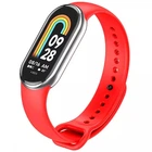 Силіконовий ремінець для Xiaomi Mi Band 8/9/10 (Червоний / Red) Epik (169794)