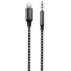 Аудіо кабель Aux Proove SoundMesh Lightning to 3.5mm (1m) (Gray) (183430)