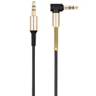 Аудио кабель Aux HOCO UPA02 With Mic (2m) (Черный) (89014)